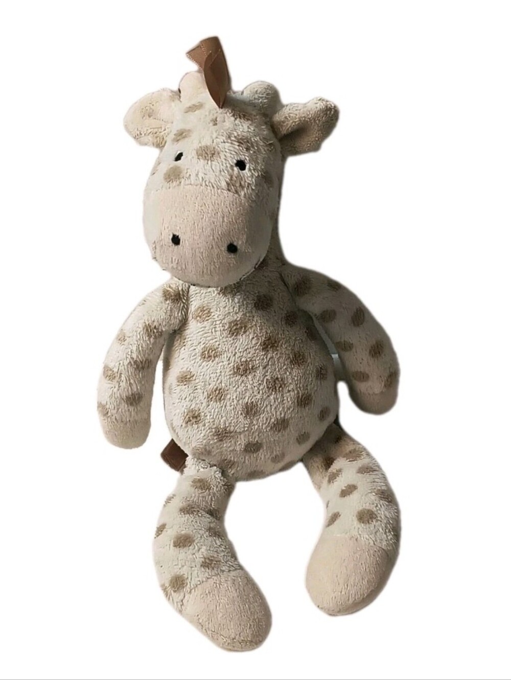 Jellycat London Little Jellycat Georgie Giraffe Plush Stuffed Animal Rattle